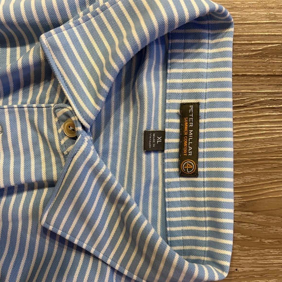 Masters Peter Millar Performance Tech Golf Shirt - Picture 4 of 5